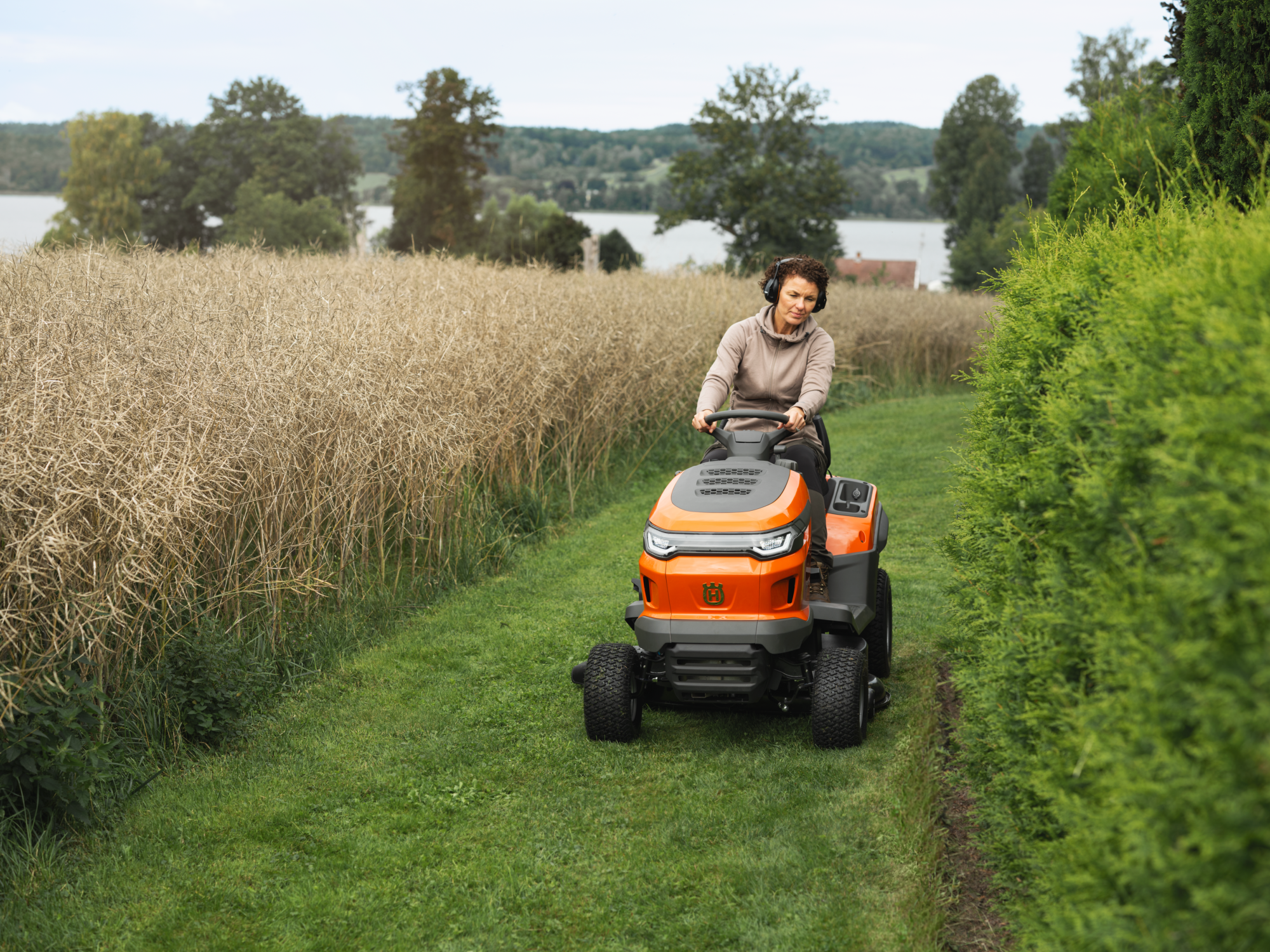 Tracteur Tondeuse - TS 215T HUSQVARNA