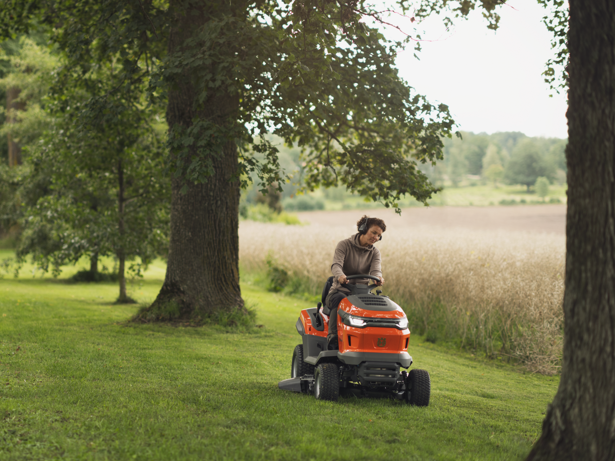 Tracteur Tondeuse - TS 215T HUSQVARNA